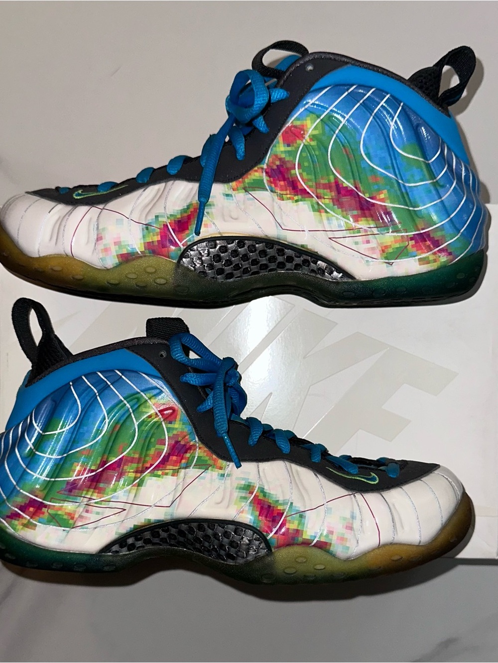 2013 Nike Air Foamposite One PRM Weatherman Sneakers Size 9